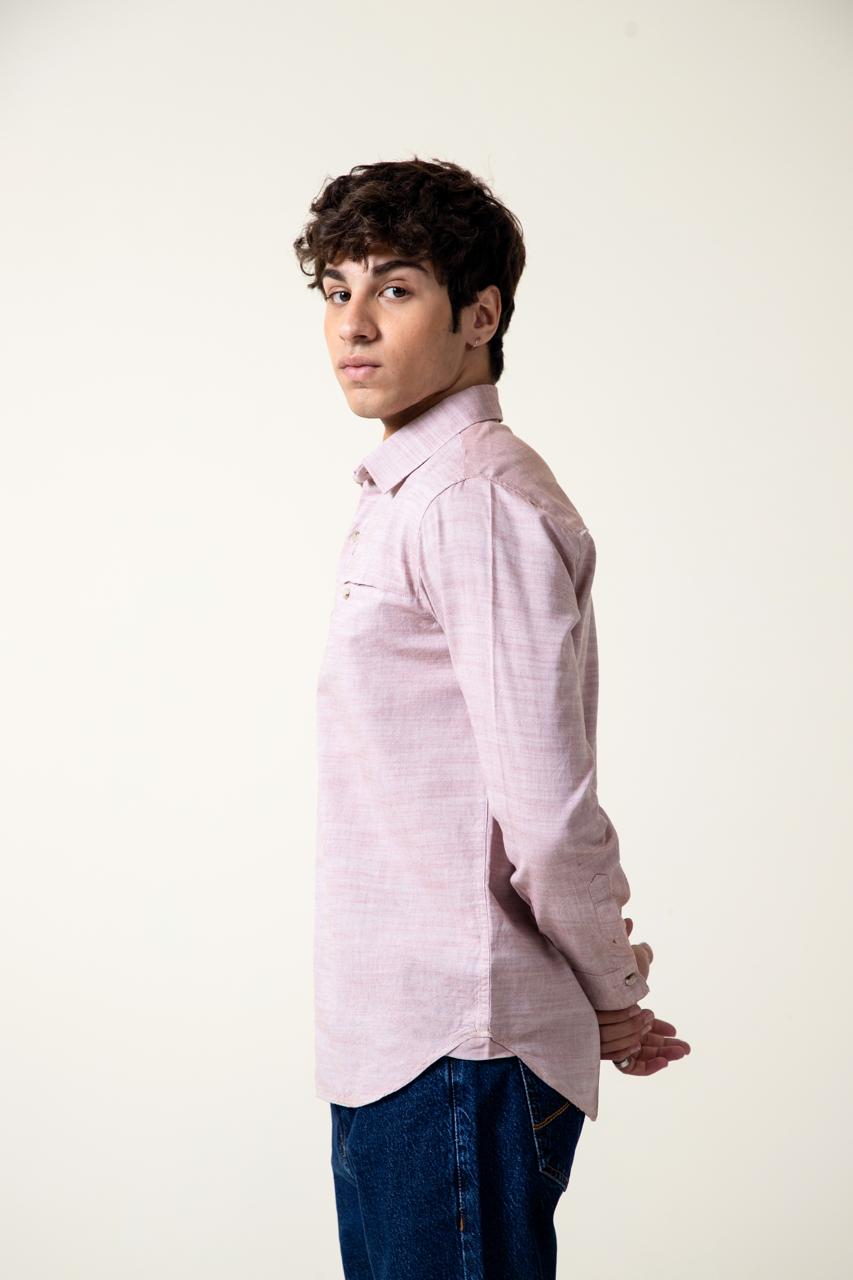 COTTON SHAMBRAY SHIRT