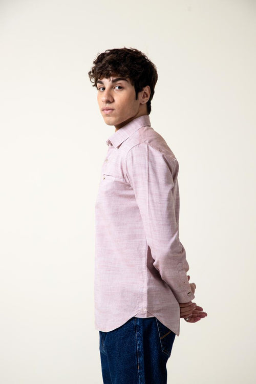 COTTON SHAMBRAY SHIRT