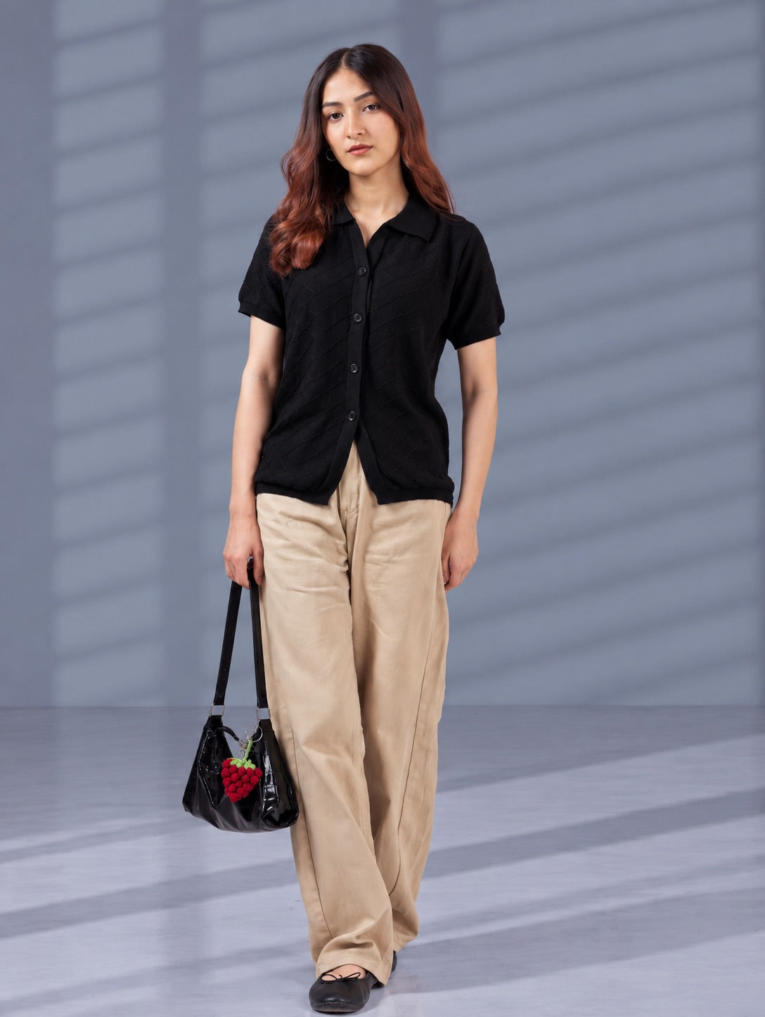 BLACK DIAMOND KNIT POLO