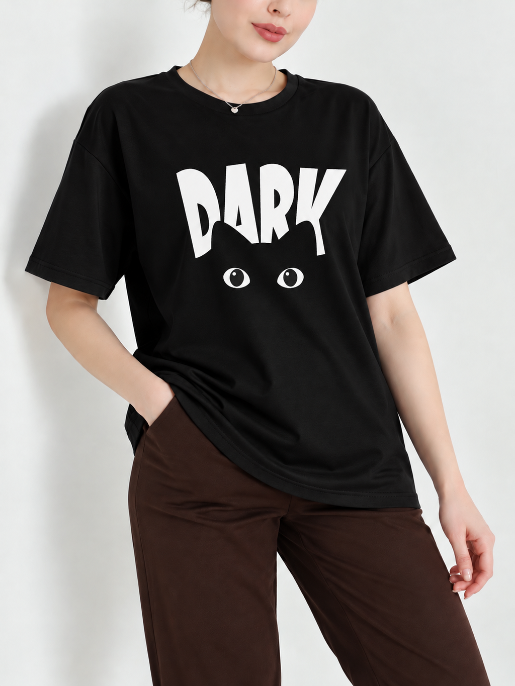 DARK SPANDEX TEE