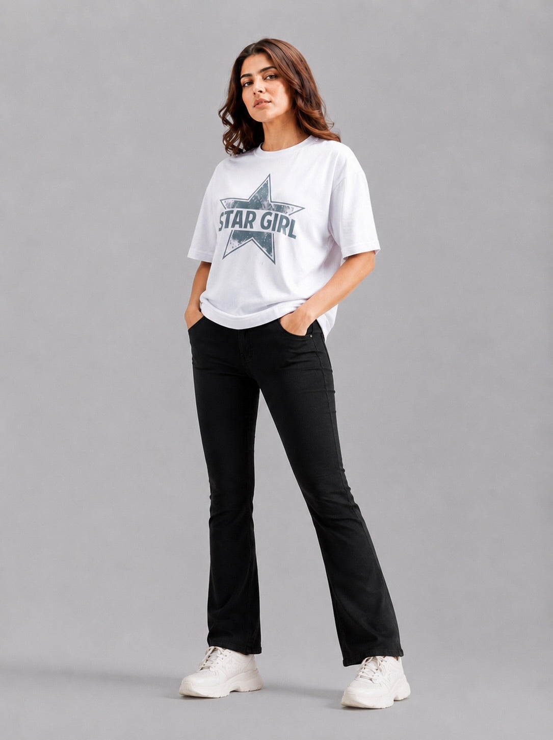 STAR GIRL SPANDEX TEE