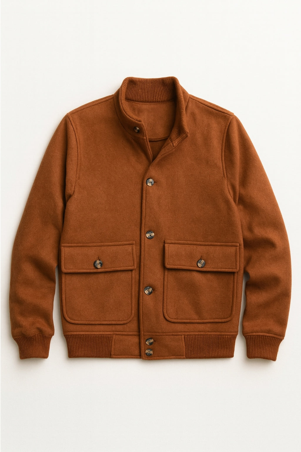 CAMEL WOOL JACKET