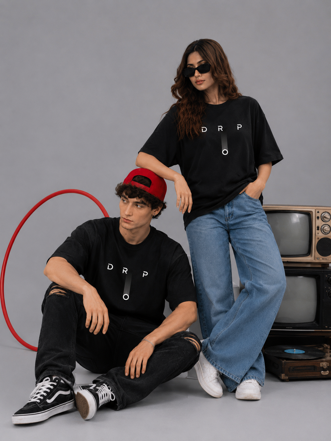 DROP SPANDEX TEE