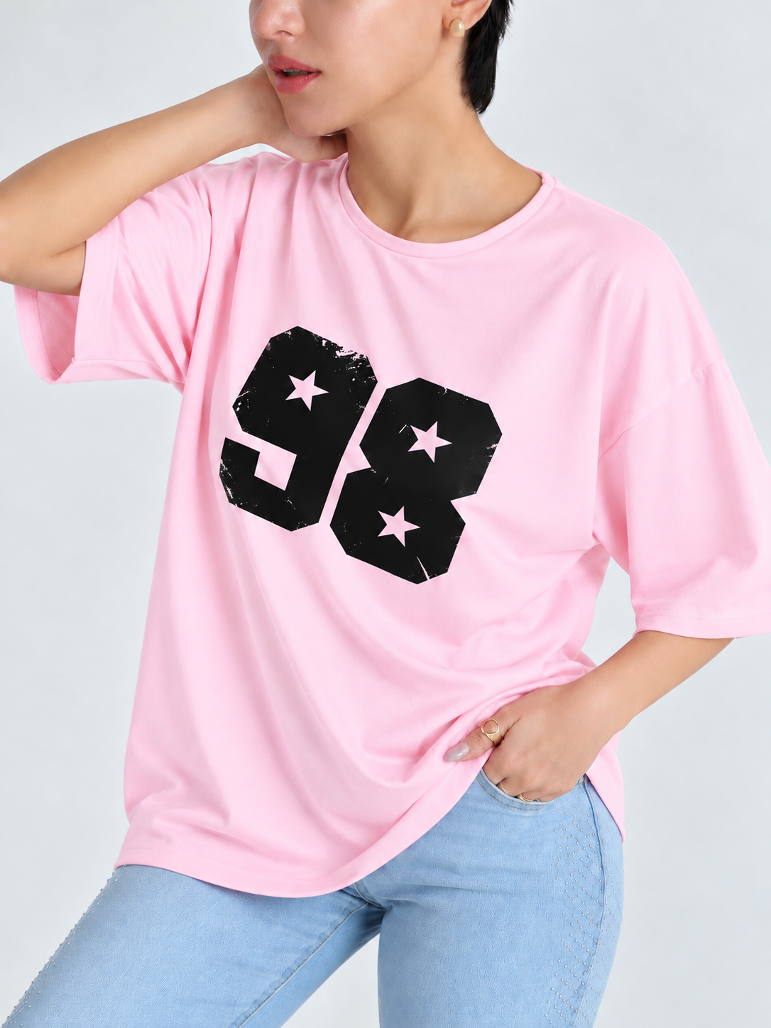 PINK 98 SPANDEX TEE