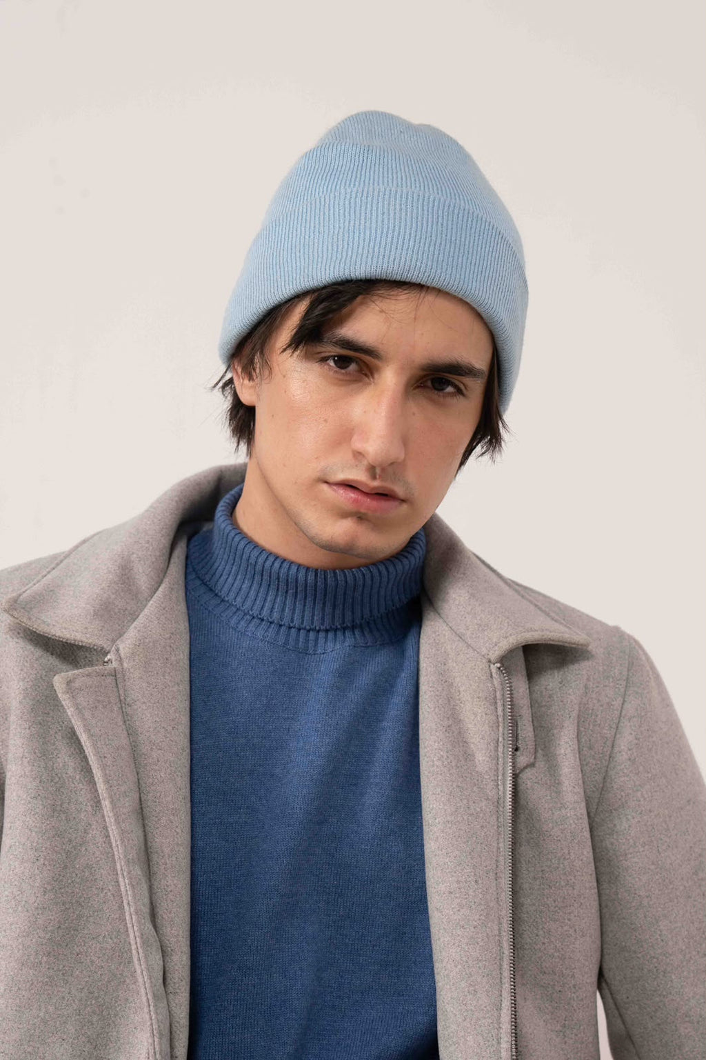 CLOUD GREY WOOL JACKET