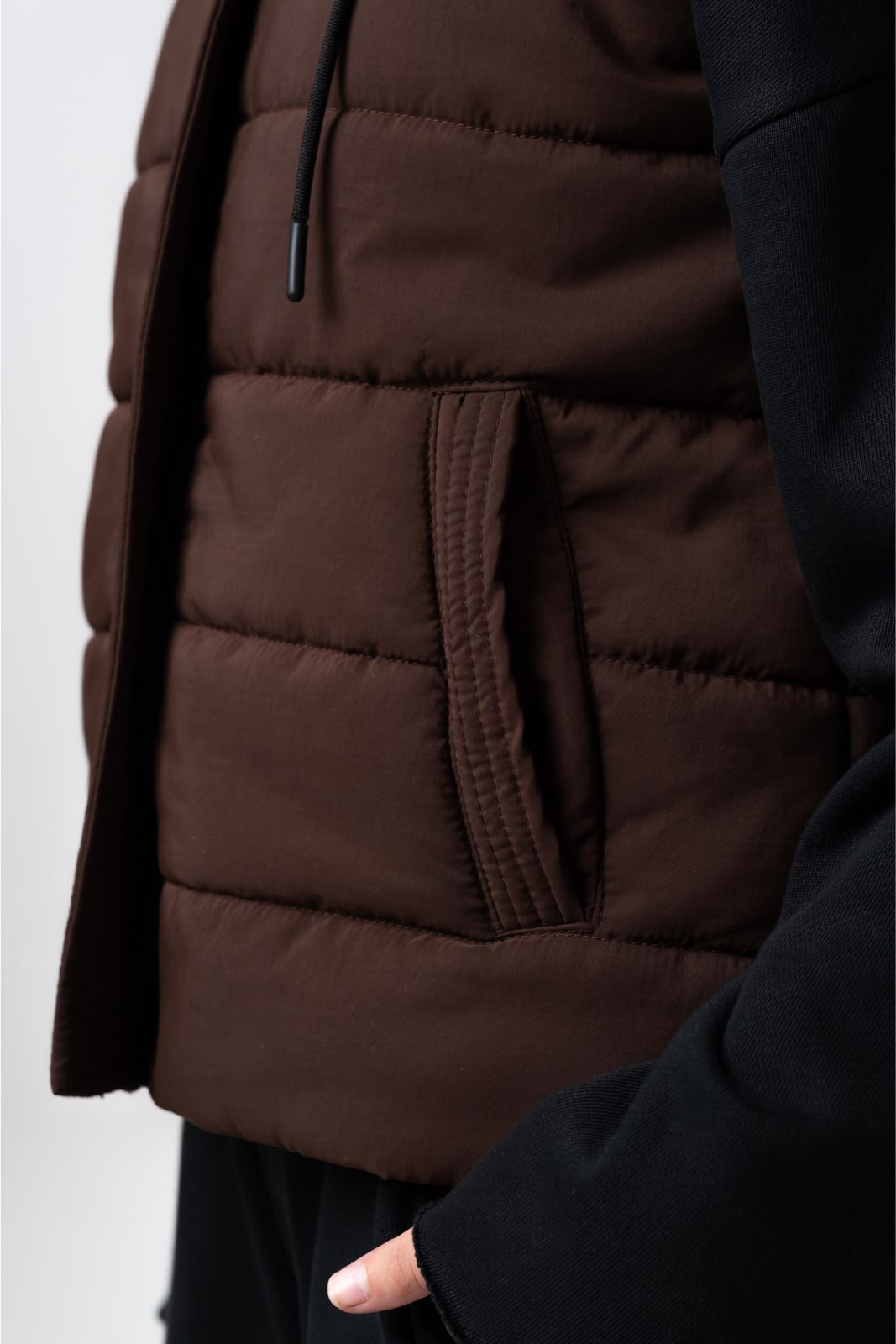MOCHA PUFFER JACKET