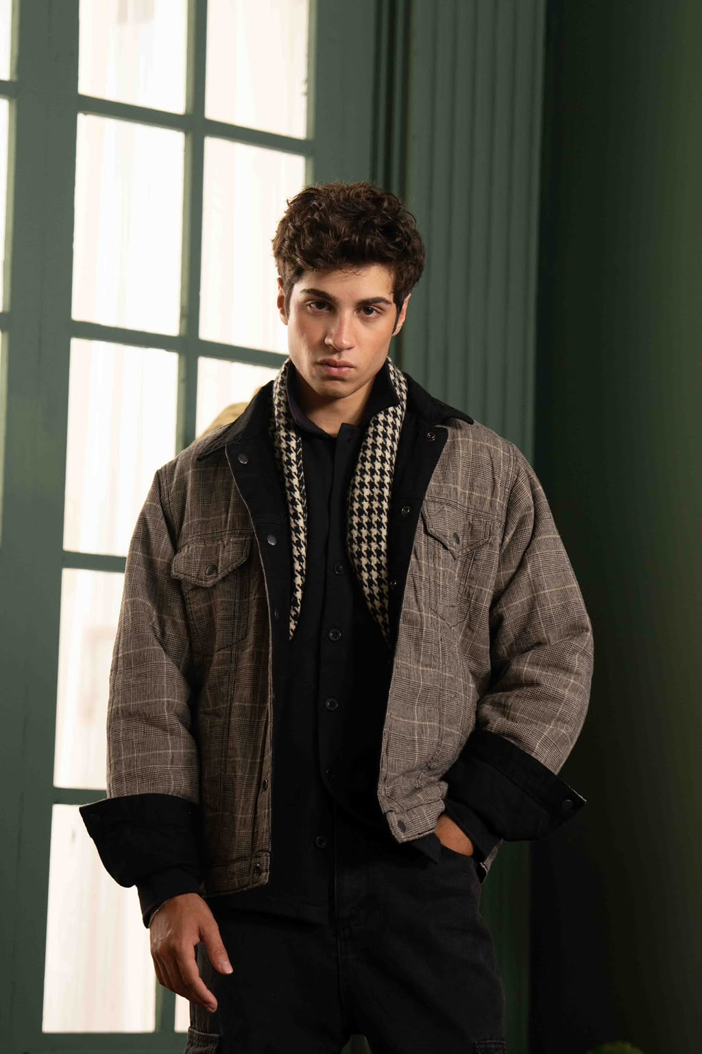 REVERSIBLE DENIM JACKET