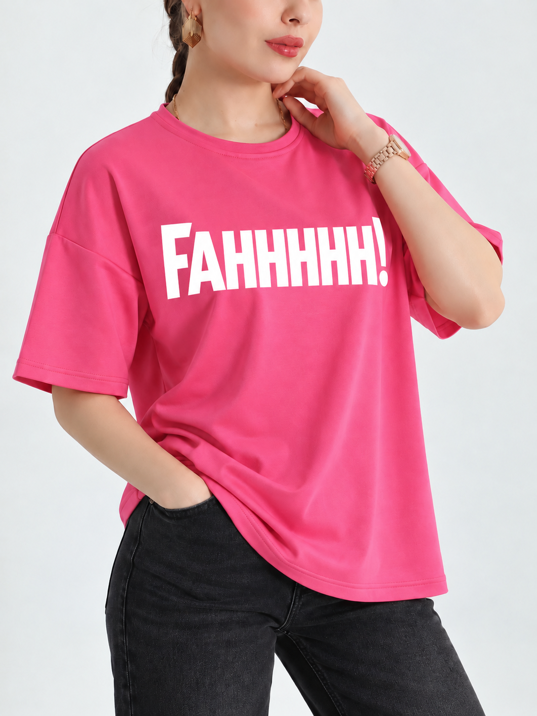 FAHHHHH SPANDEX TEE