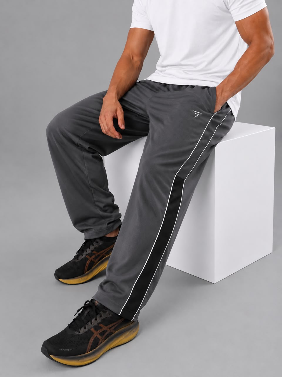 SMOKE HALF PANEL MICRO RELAX FIT BOTTOM