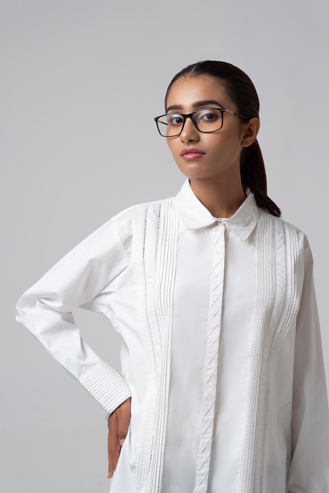 PEARL GRACE COTTON SHIRT