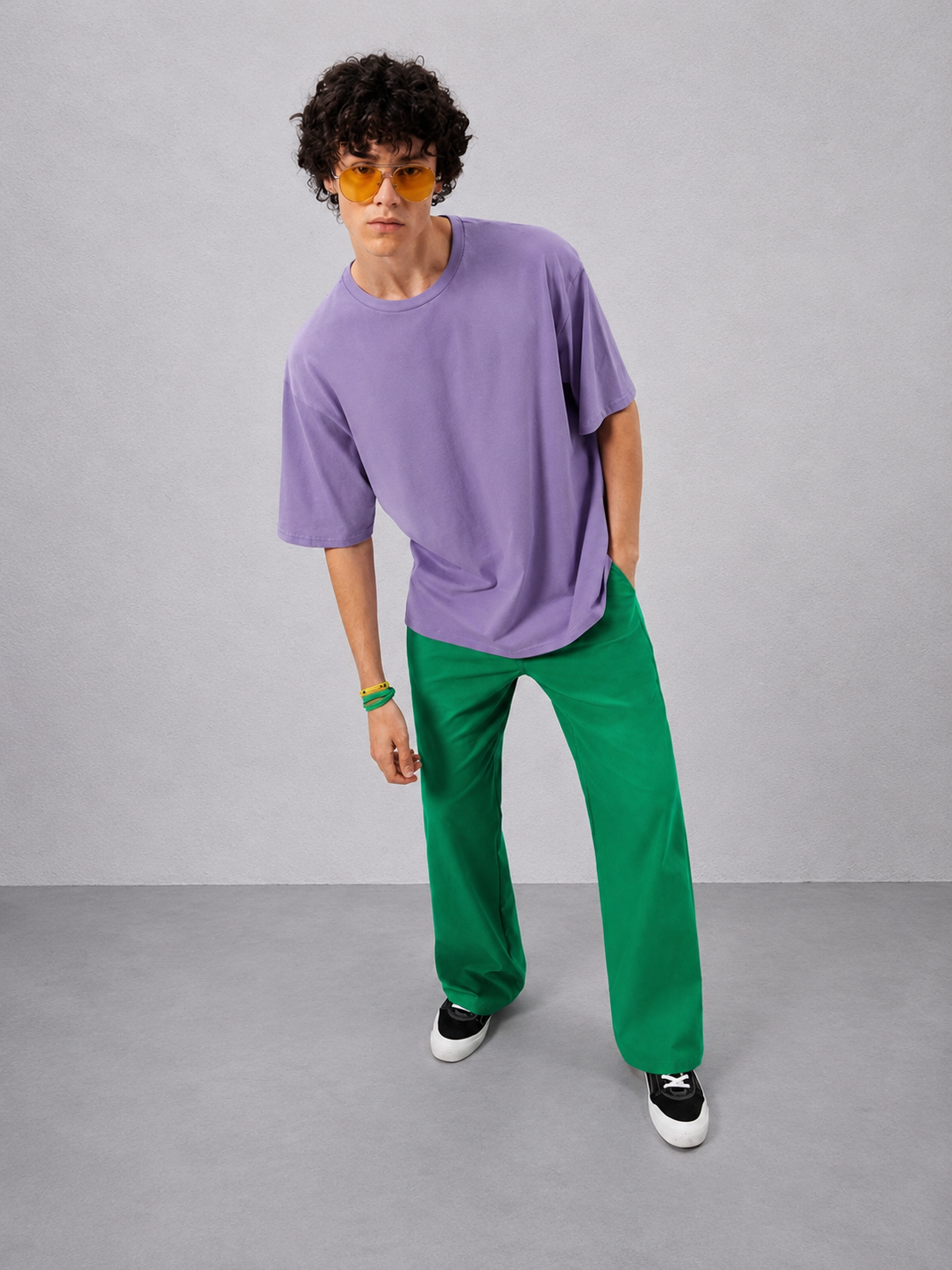 LILAC SPANDEX TEE