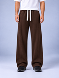MEN’S BROWN TERRY PANTS