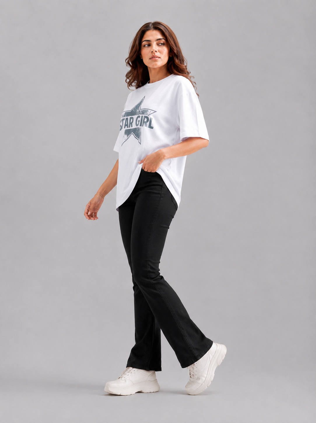 STAR GIRL SPANDEX TEE