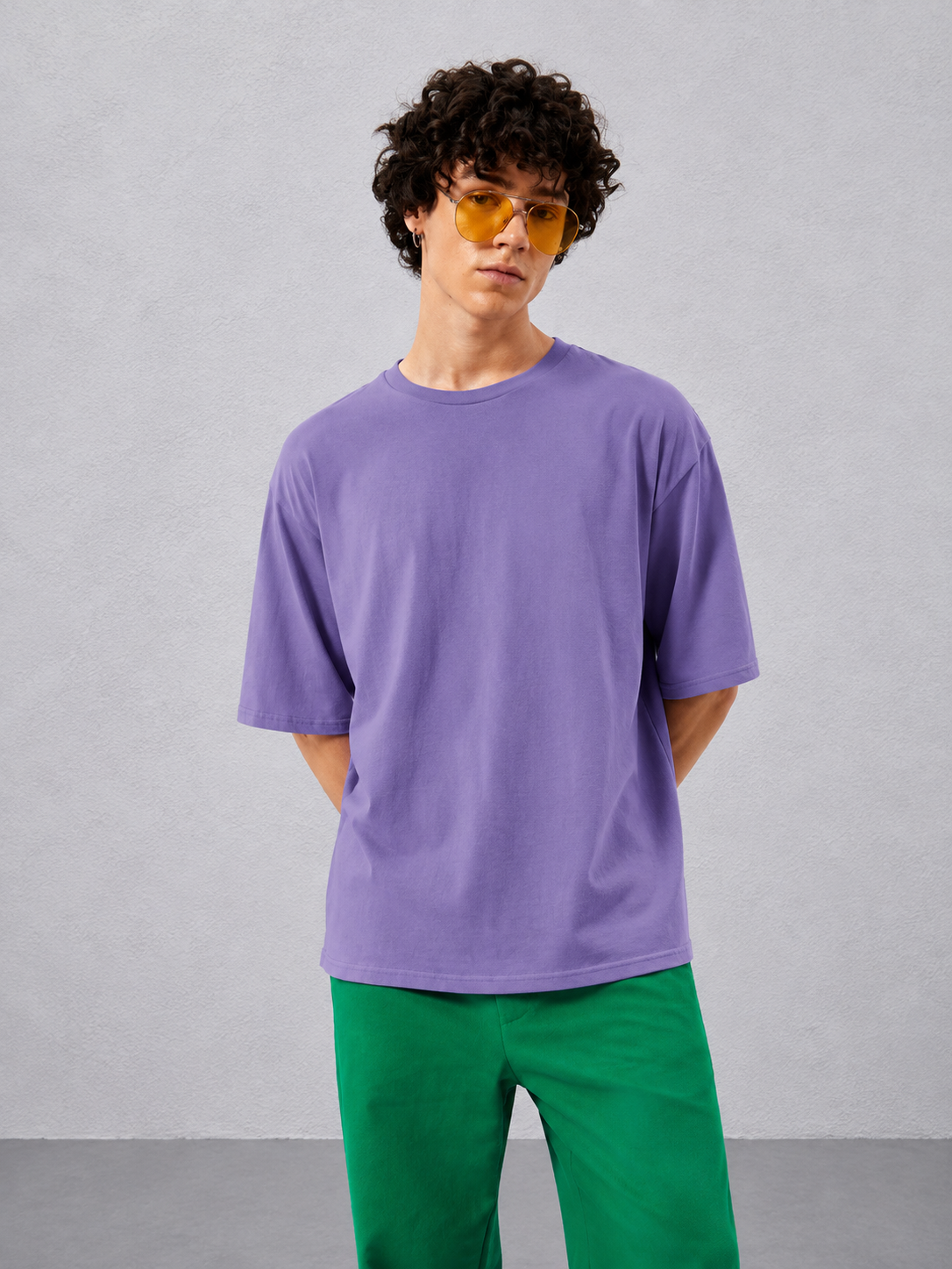 LILAC SPANDEX TEE