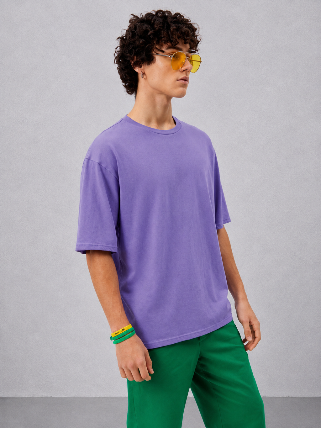 LILAC SPANDEX TEE