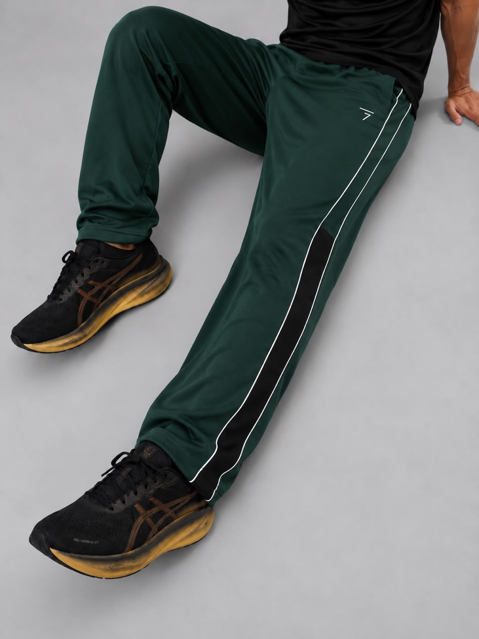 GREEN HALF PANEL MICRO RELAX FIT BOTTOM