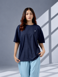 NAVY AIRFLOW PERFORMANCE TEE
