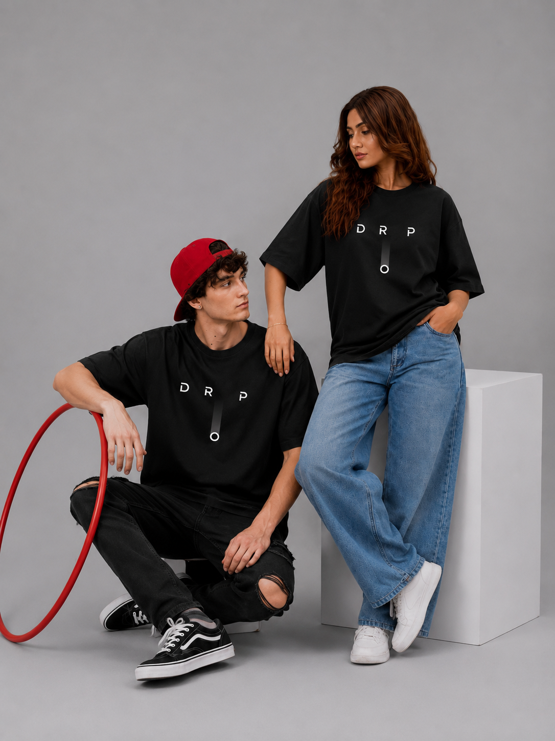 DROP SPANDEX TEE