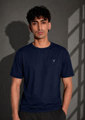 NAVY AIRFLOW PERFORMANCE TEE