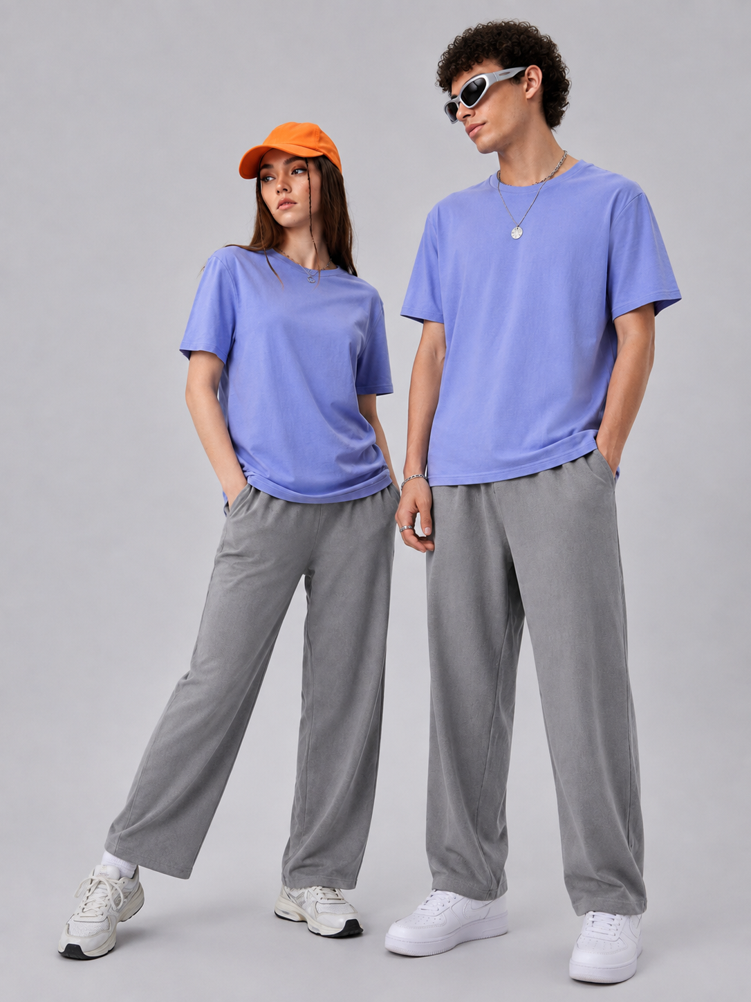 LAVENDER BLUE SPANDEX TEE