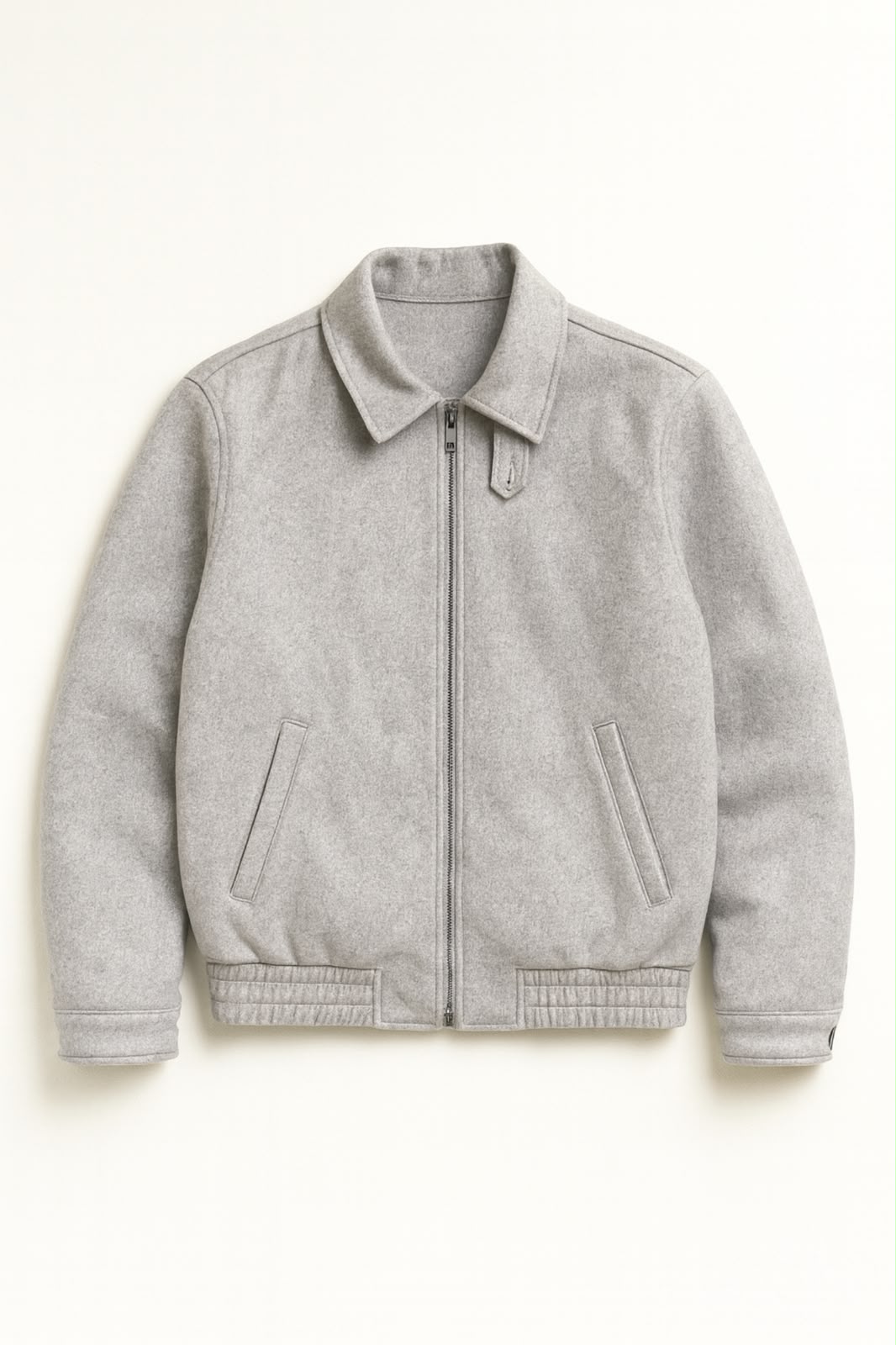 CLOUD GREY WOOL JACKET