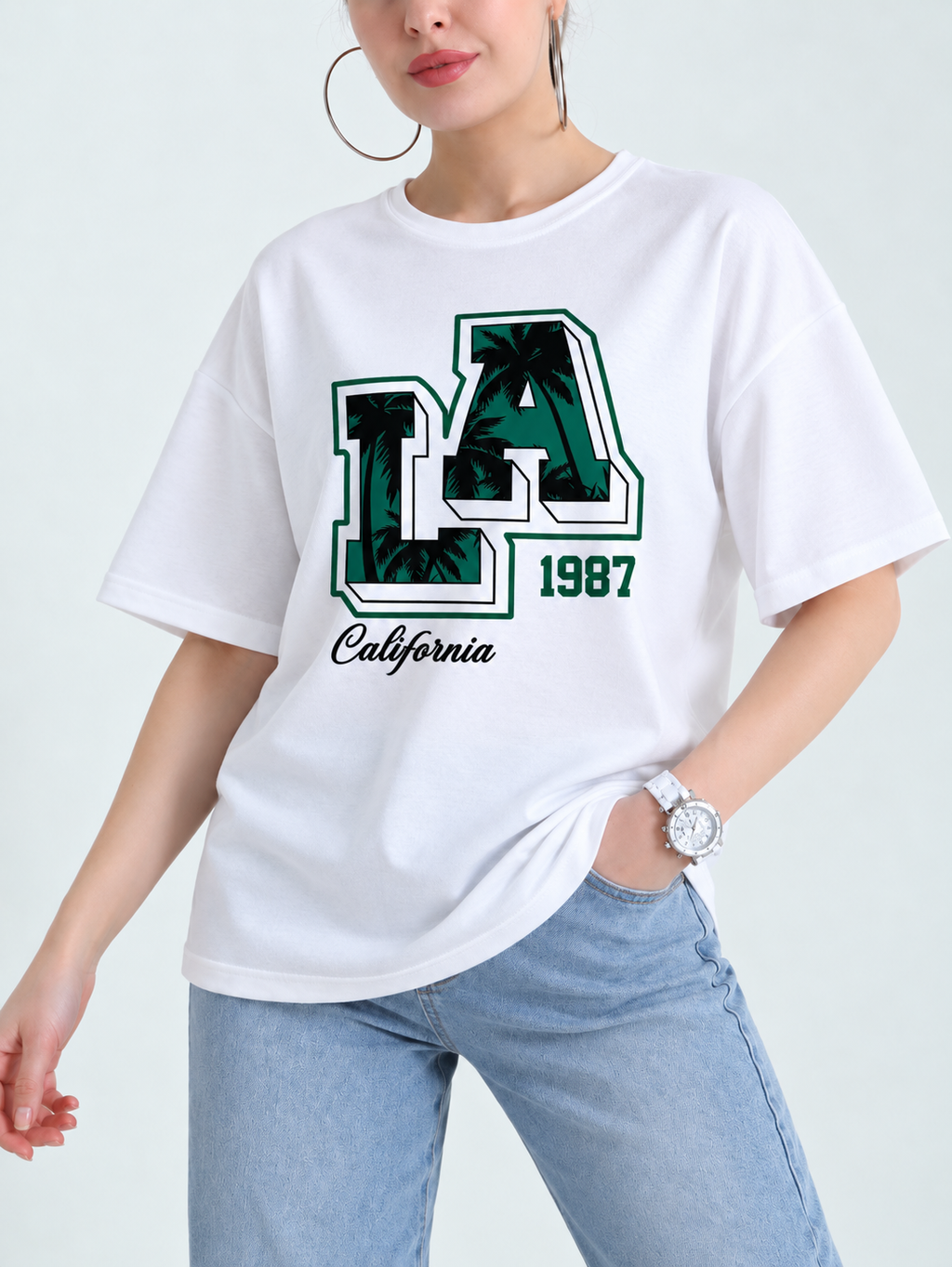 CALIFORNIA SPANDEX TEE