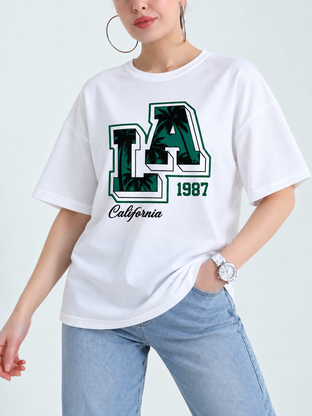 CALIFORNIA SPANDEX TEE