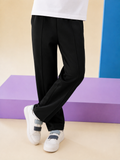 BLACK PIPING SUMMER TROUSER