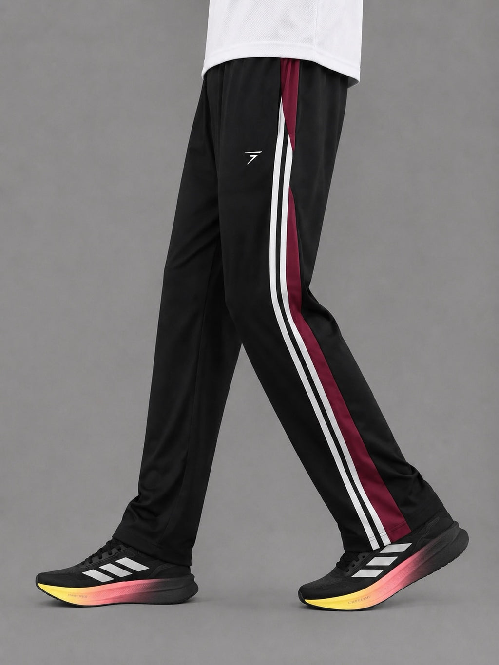 BLACK EDGE PANEL MICRO RELAX FIT BOTTOM