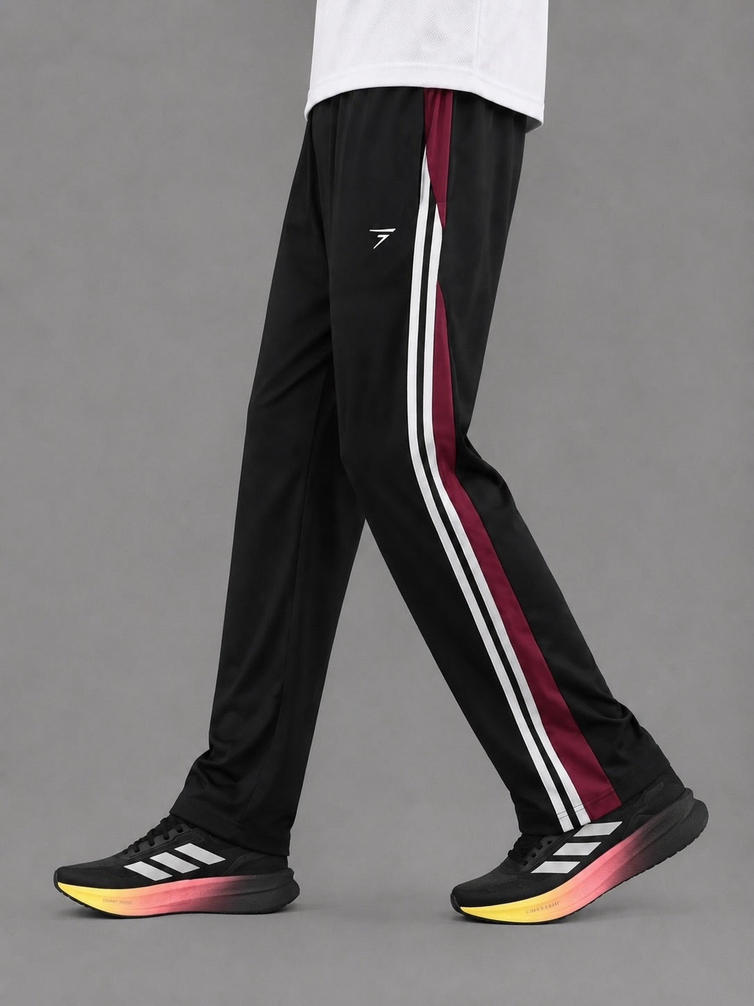 BLACK EDGE PANEL MICRO RELAX FIT BOTTOM