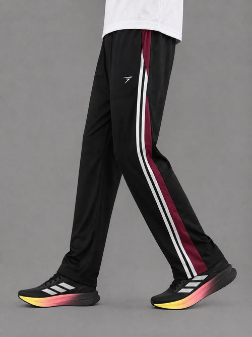 BLACK EDGE PANEL MICRO RELAX FIT BOTTOM