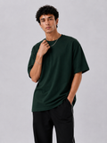 GREEN SPANDEX TEE