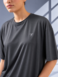 SMOKE MICRO GRID PERFORMANCE TEE