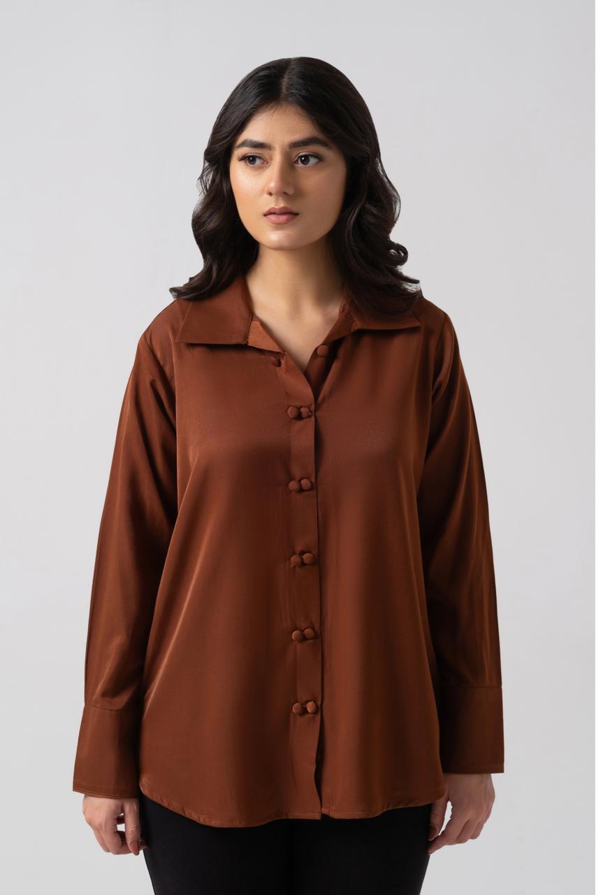 COCOA SILK SHIRT