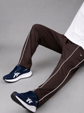 BROWN PIPING MICRO RELAX FIT BOTTOM