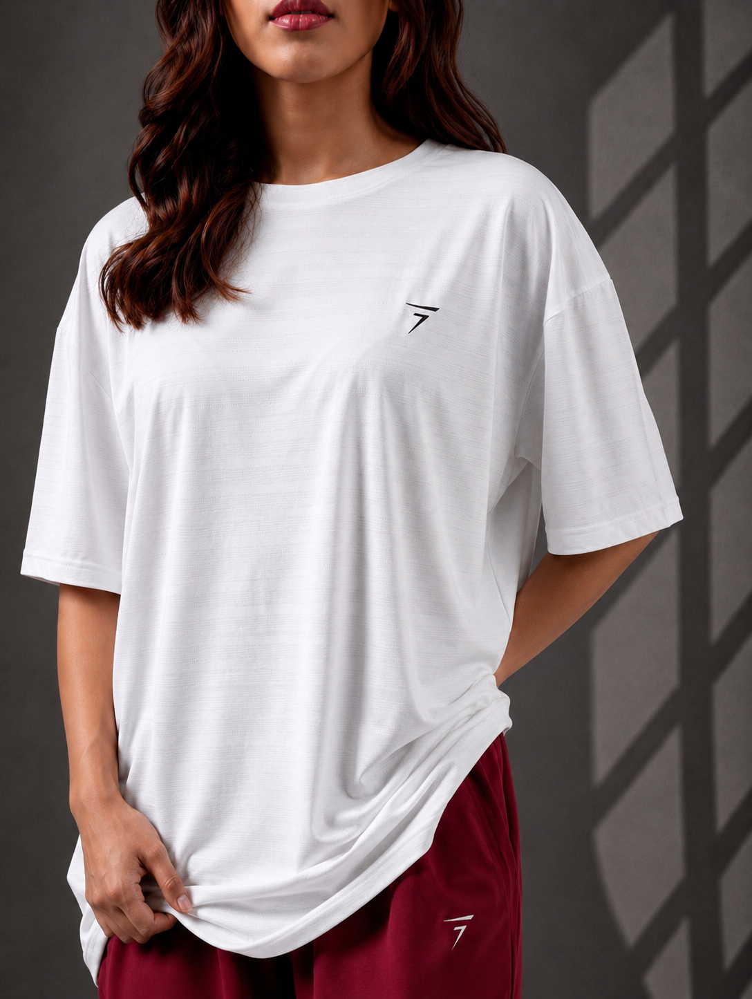 WHITE AIRFLOW PERFORMANCE TEE