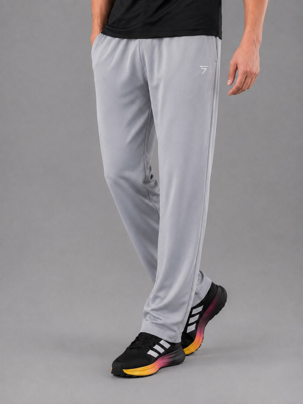 GREY BASIC MICRO RELAX FIT BOTTOM