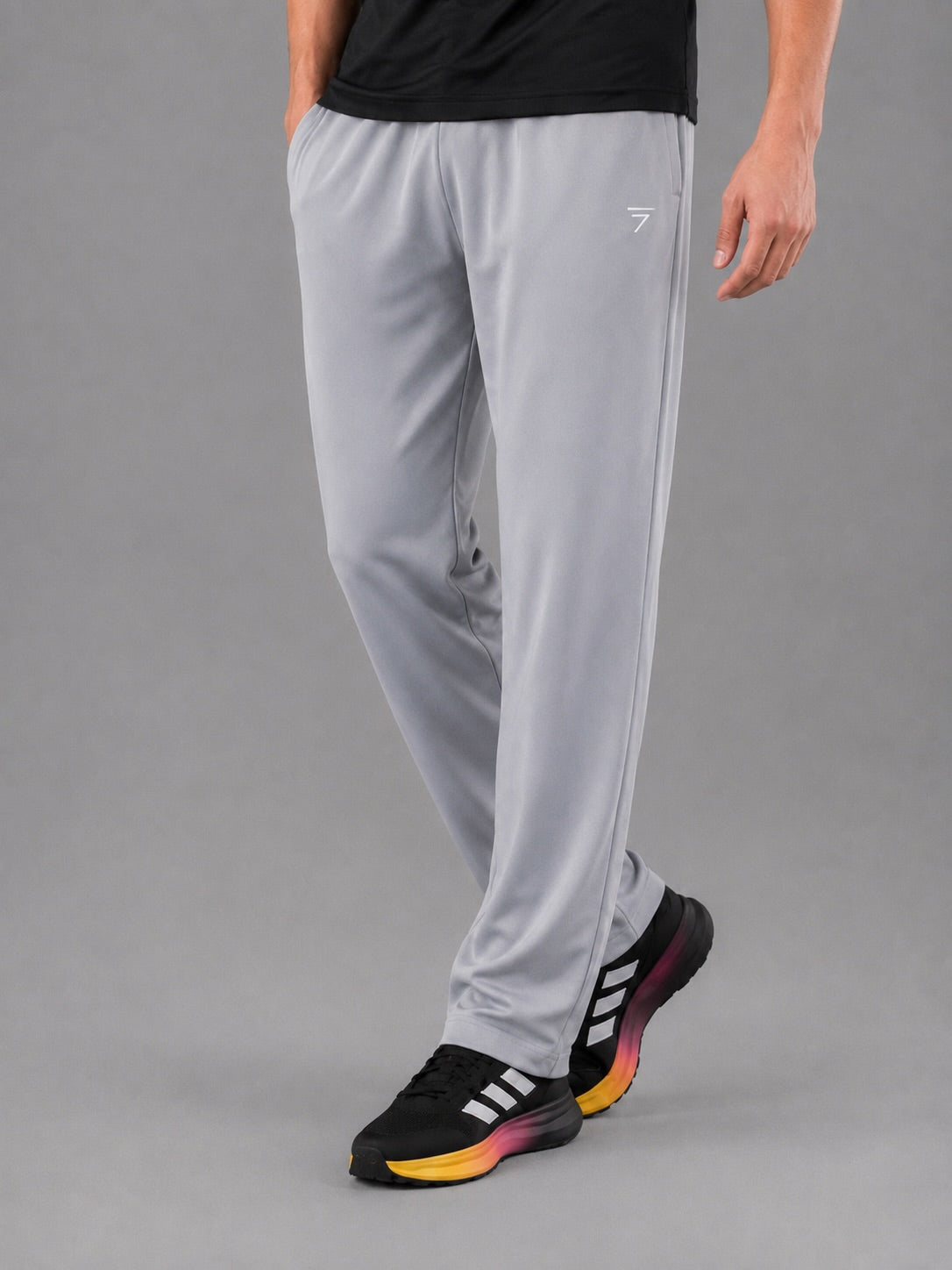 GREY BASIC MICRO RELAX FIT BOTTOM