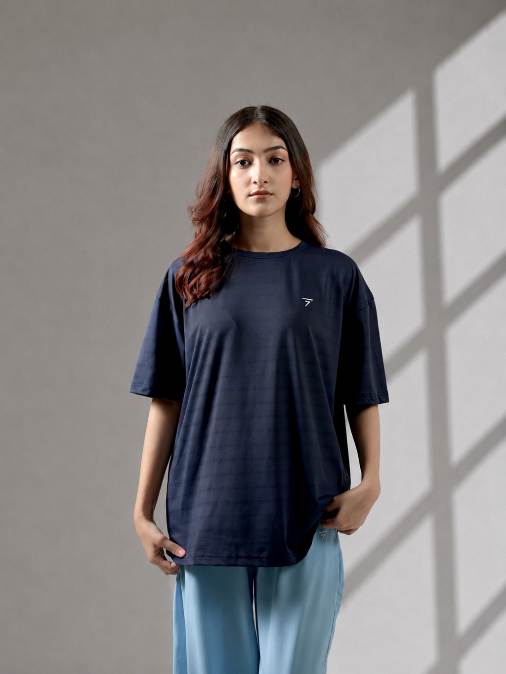 NAVY AIRFLOW PERFORMANCE TEE