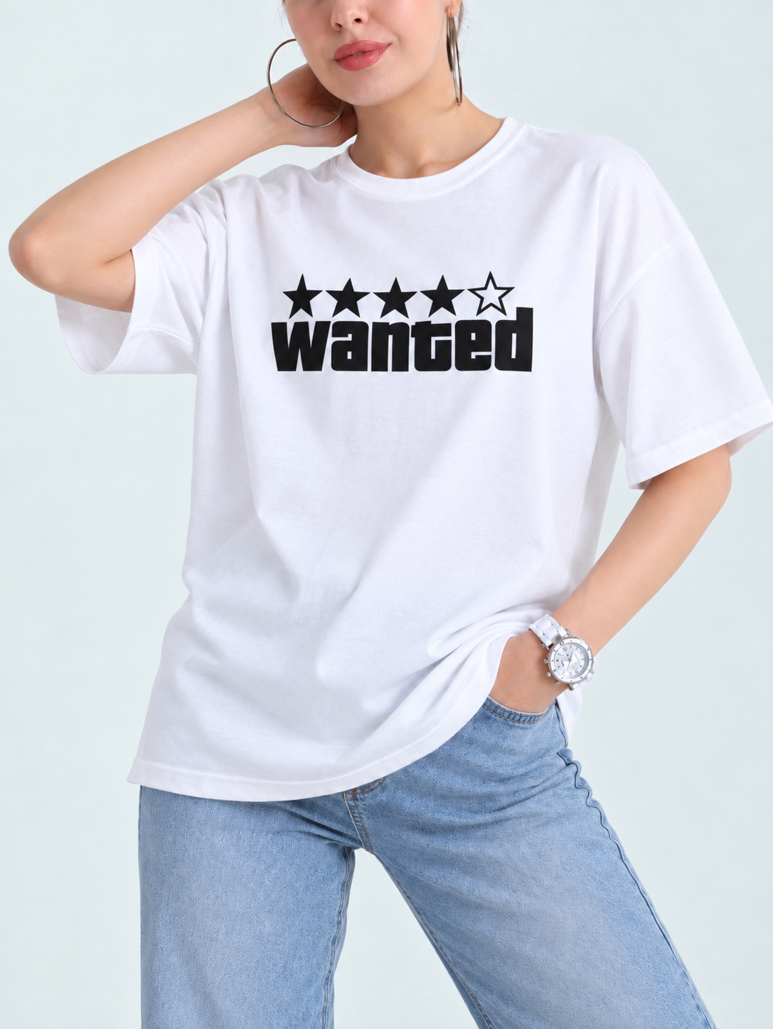 WANTED SPANDEX TEE