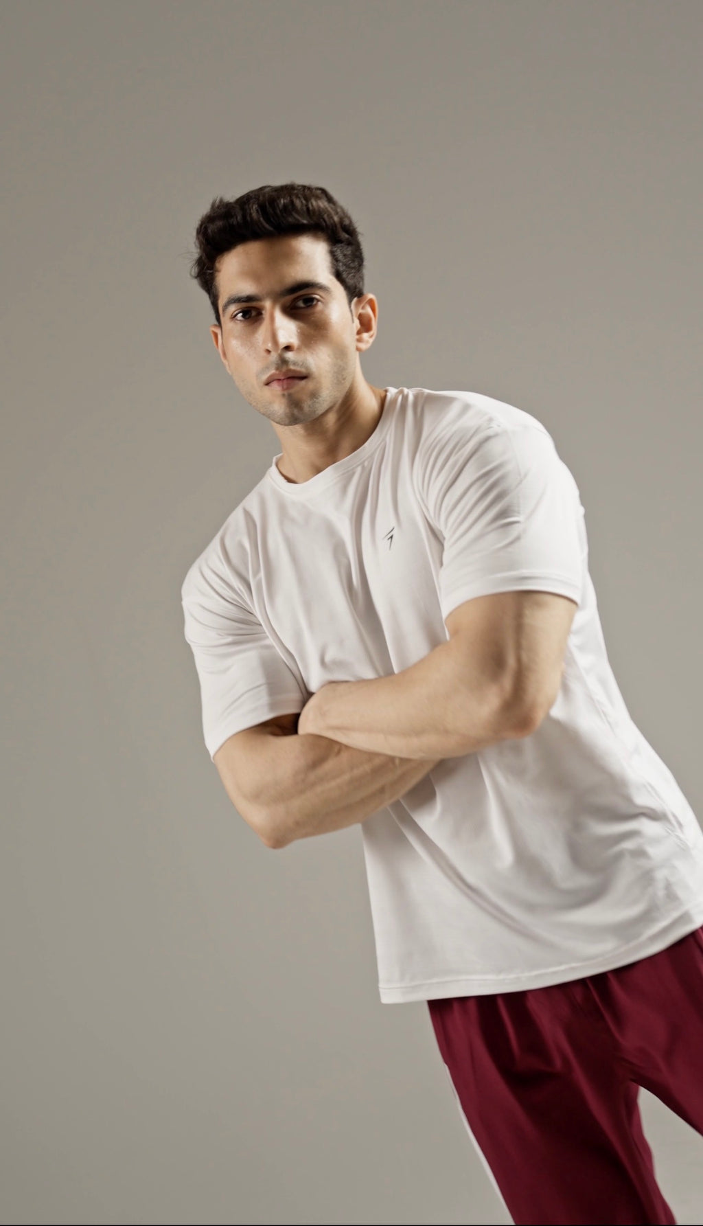 WHITE AIRFLOW PERFORMANCE TEE