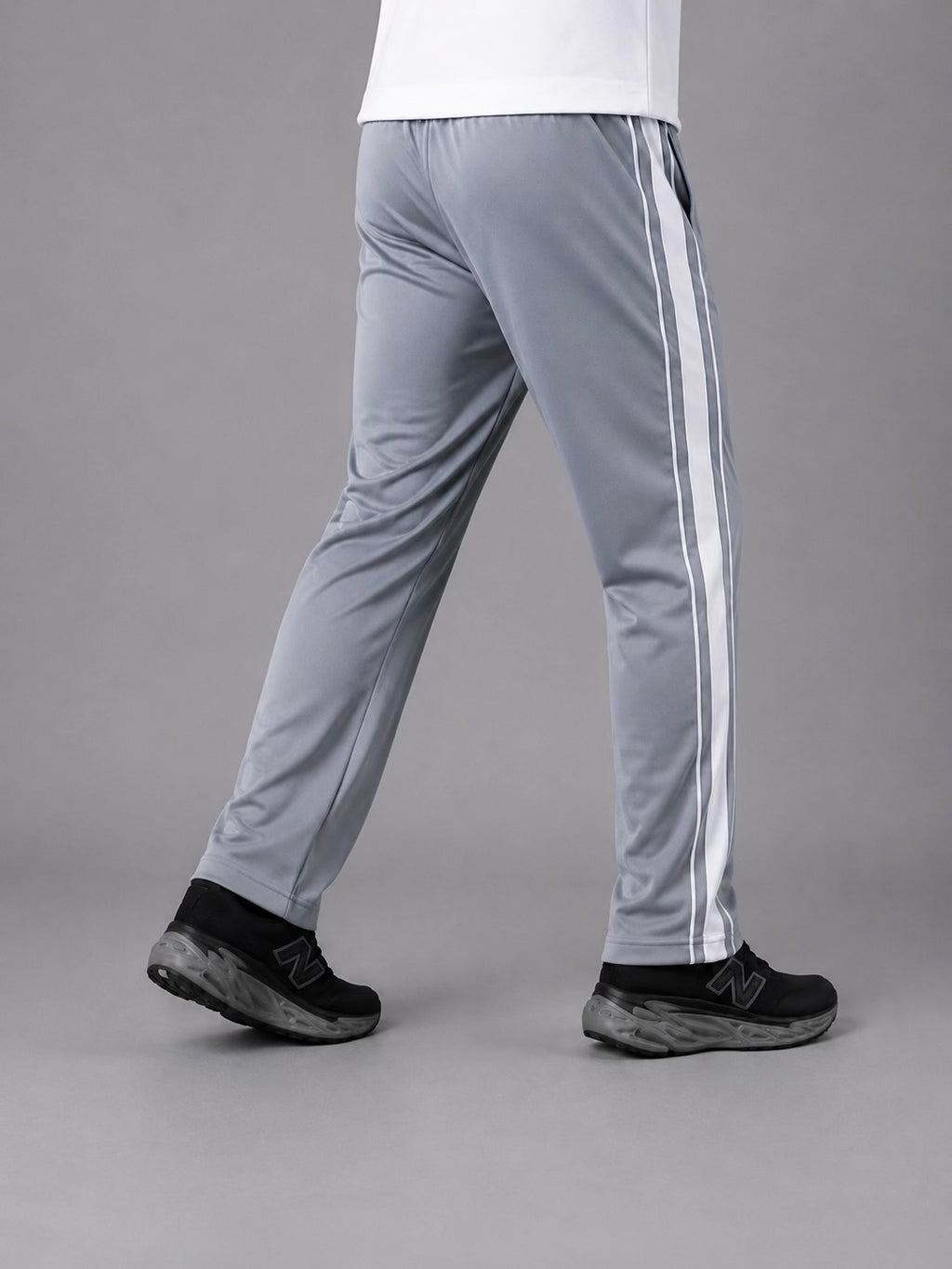 GREY SIDE PANEL MICRO RELAX FIT BOTTOM