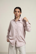 BLUSH BLENDED COTTON SHIRT