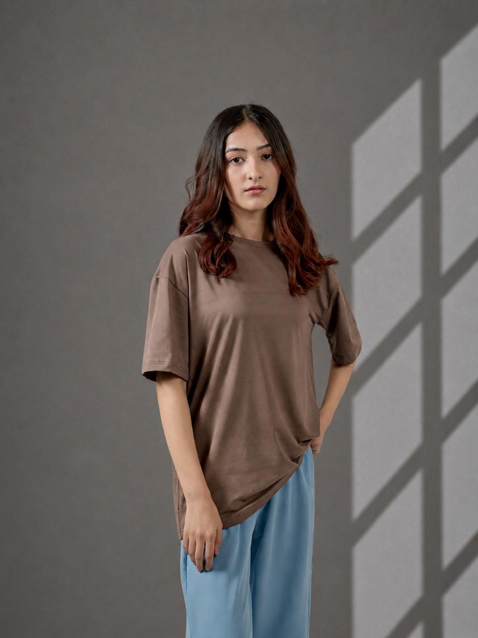 BROWN AIRFLOW PERFORMANCE TEE