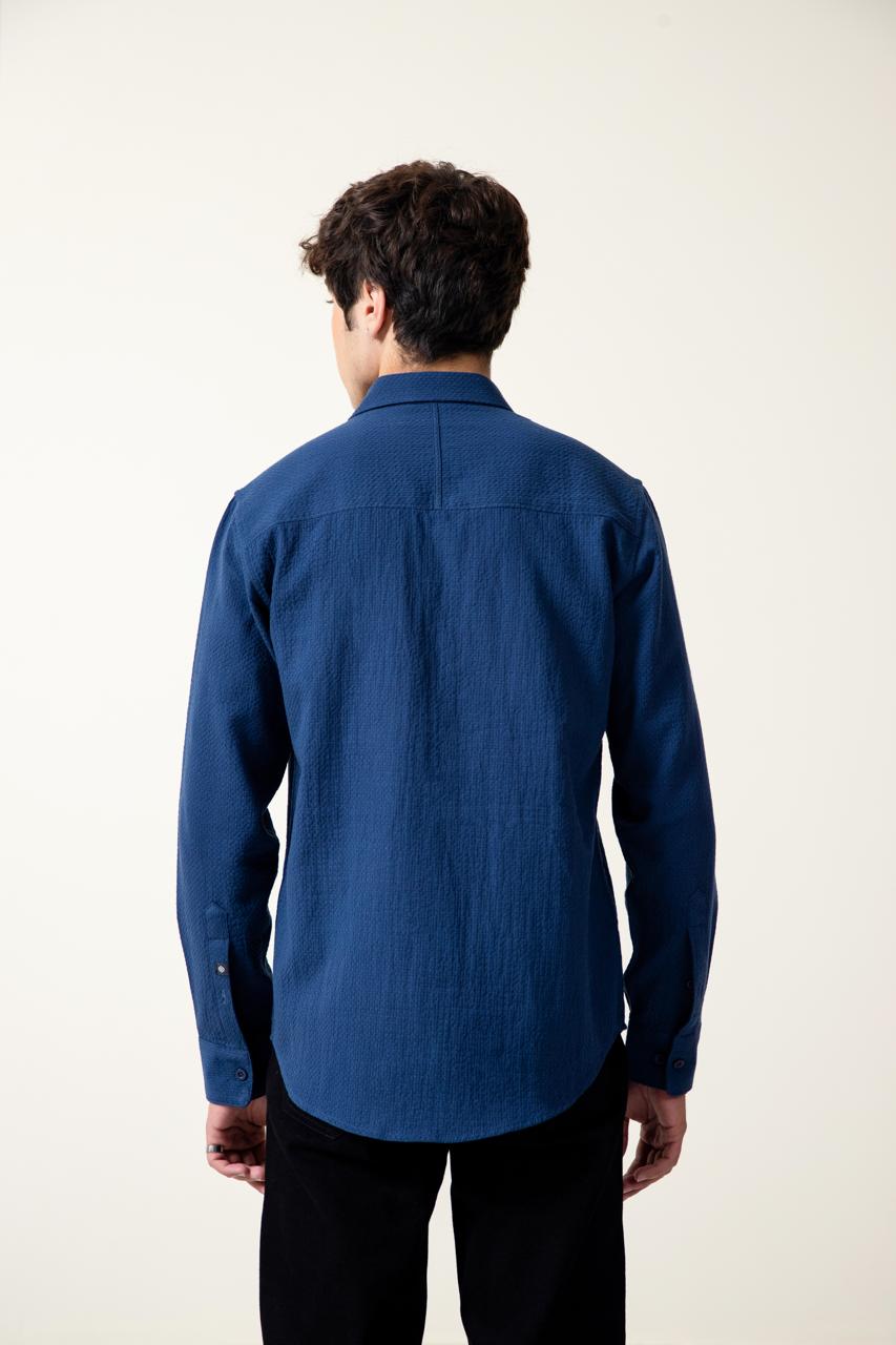 ROYAL TEXTURED RAYON SHIRT