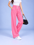 WOMEN PINK TERRY PANTS
