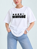 WANTED SPANDEX TEE