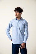SKY COTTON SHAMBRAY SHIRT