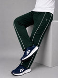 GREEN PIPING MICRO RELAX FIT BOTTOM