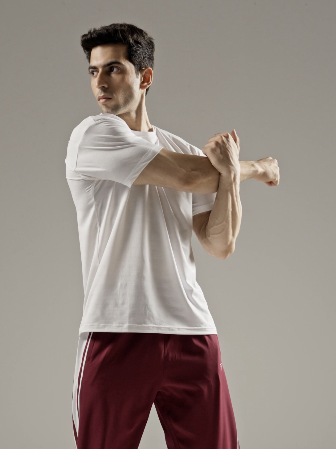 WHITE AIRFLOW PERFORMANCE TEE